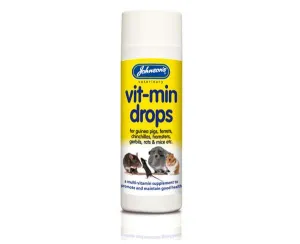 Johnson's Veterinary Vitamin Drops Guinea Pig Hamster & Gerbil 100ml