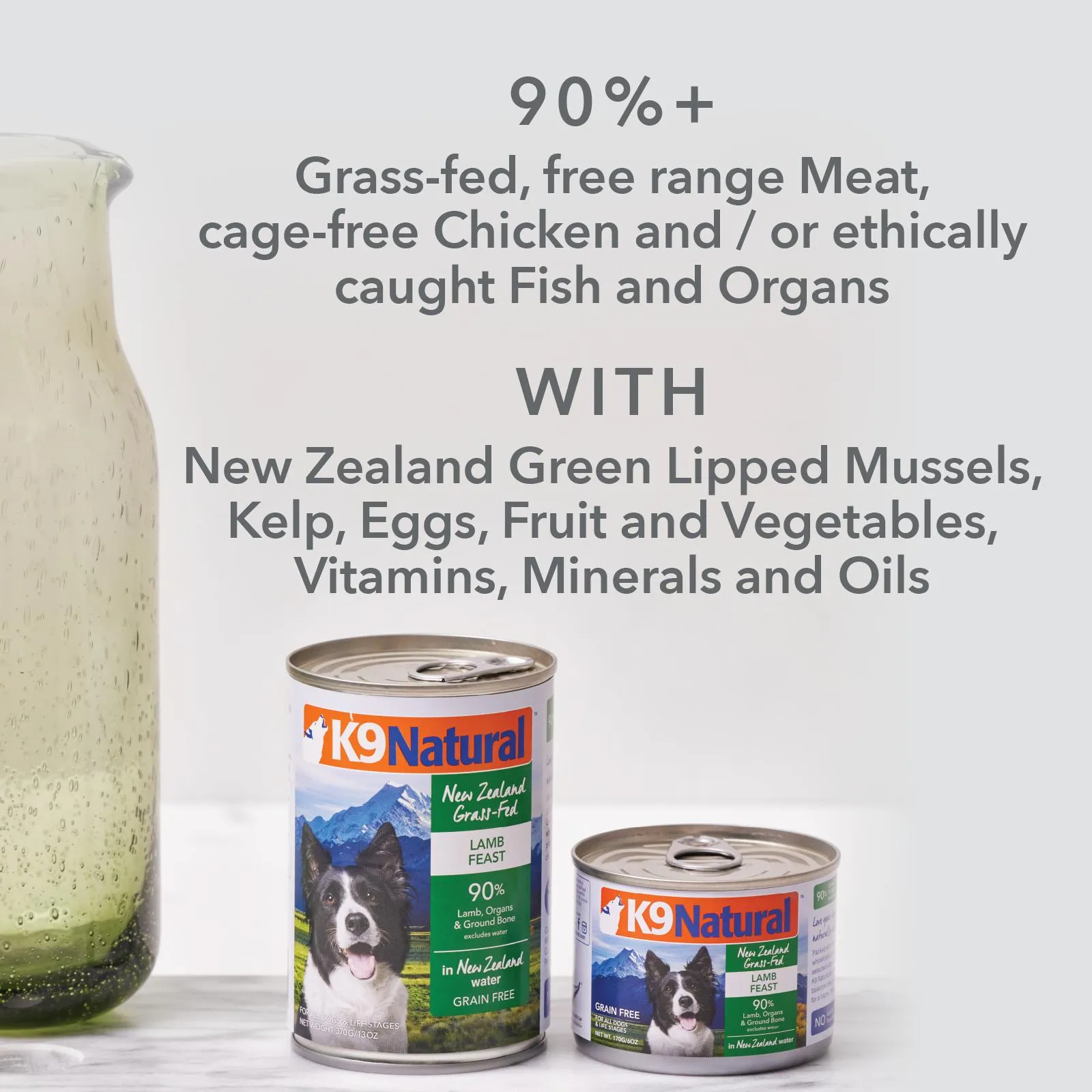 K9 Natural Hoki and Beef Feast Wet Dog Food 370g^^^