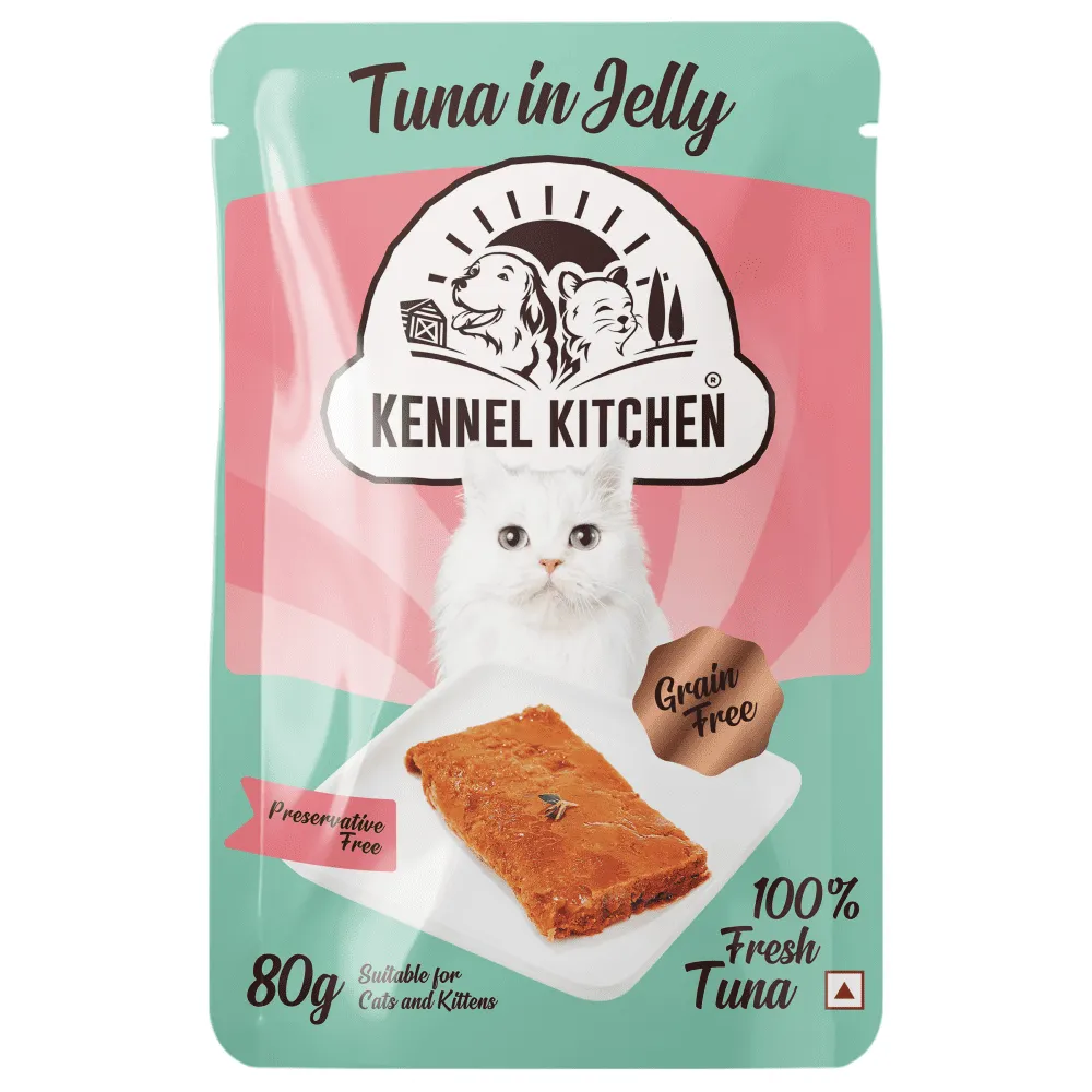 Kennel Kitchen Tuna in Jelly Cat Kitten & Adult Wet Cat Food