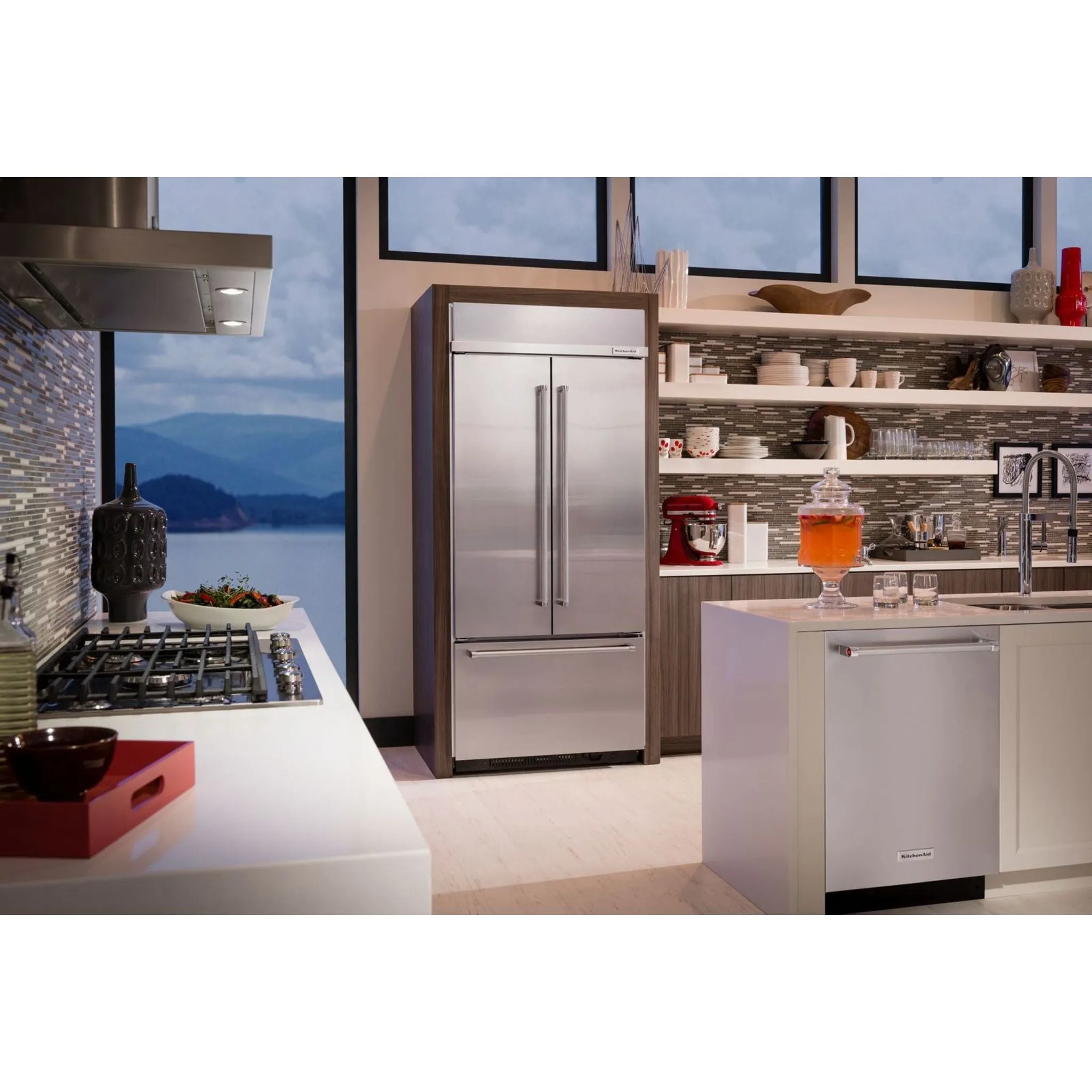 KitchenAid French Door Fridge (KBFN506ESS) - Stainless Steel