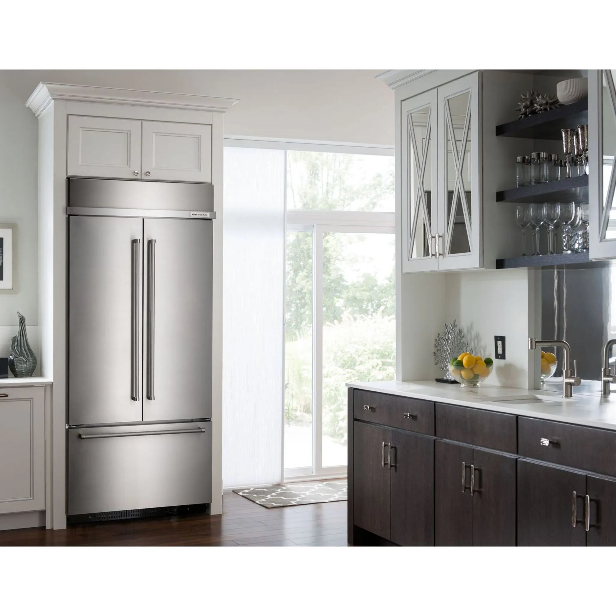 KitchenAid French Door Fridge (KBFN506ESS) - Stainless Steel