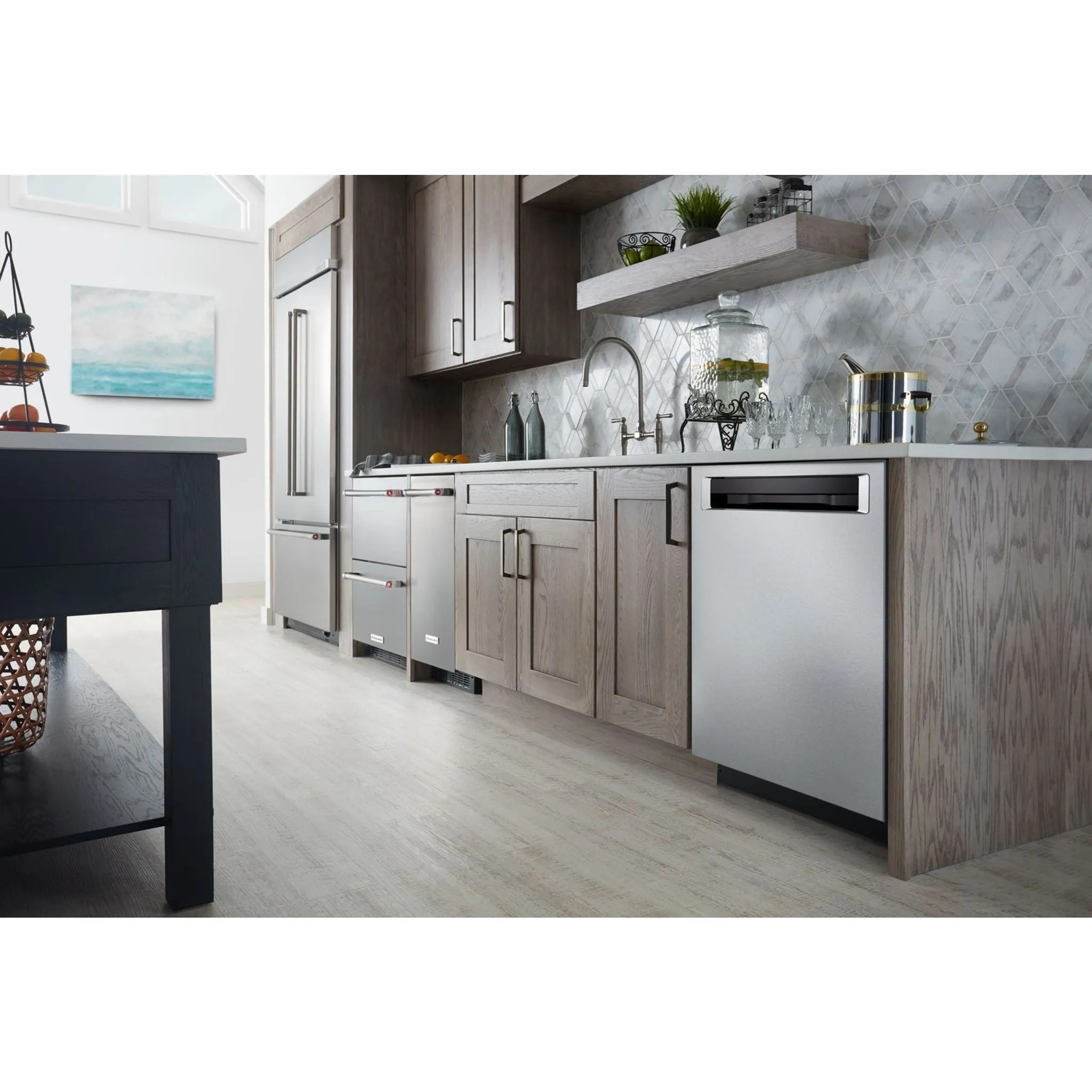 KitchenAid French Door Fridge (KBFN506ESS) - Stainless Steel