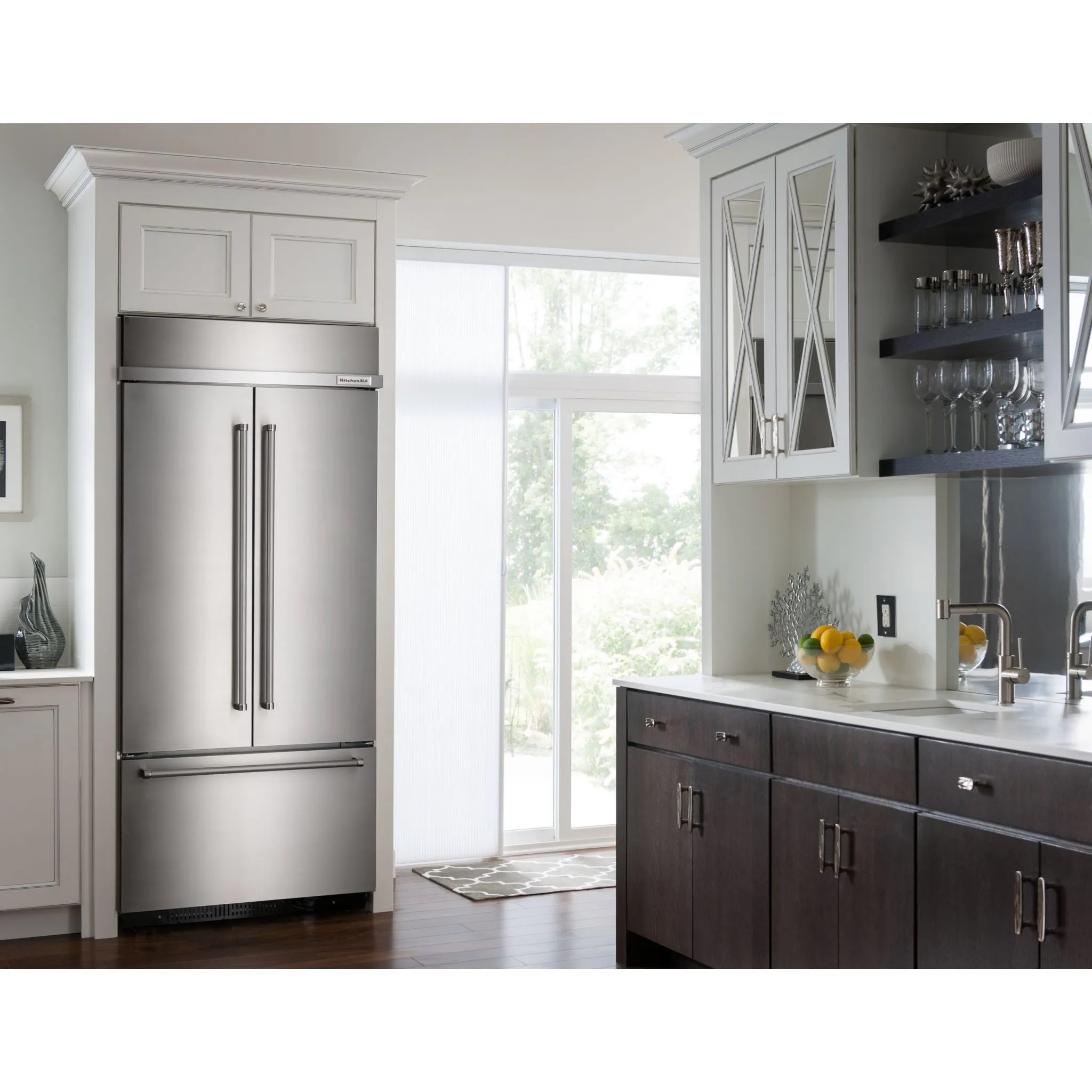 KitchenAid French Door Fridge (KBFN506ESS) - Stainless Steel