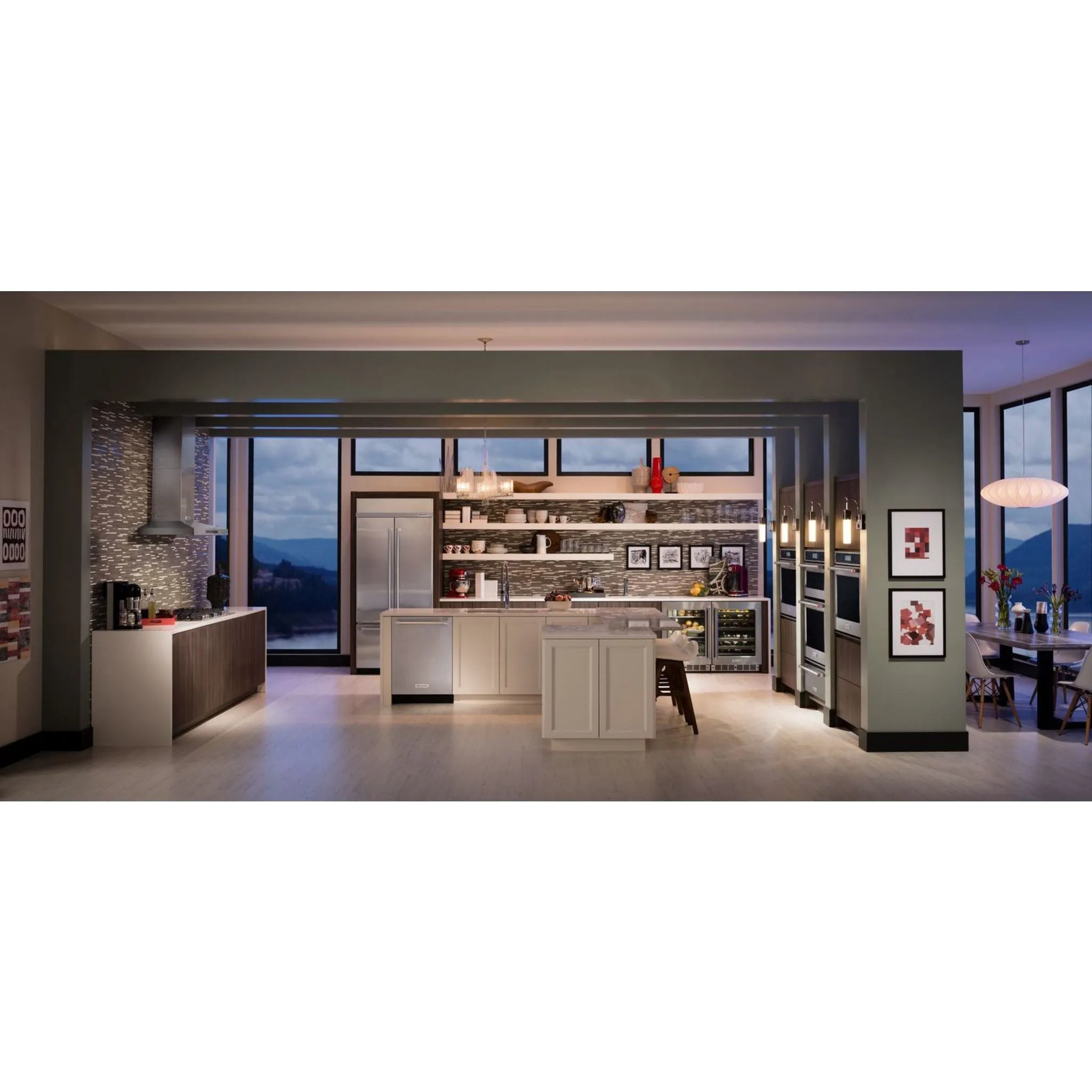 KitchenAid French Door Fridge (KBFN506ESS) - Stainless Steel