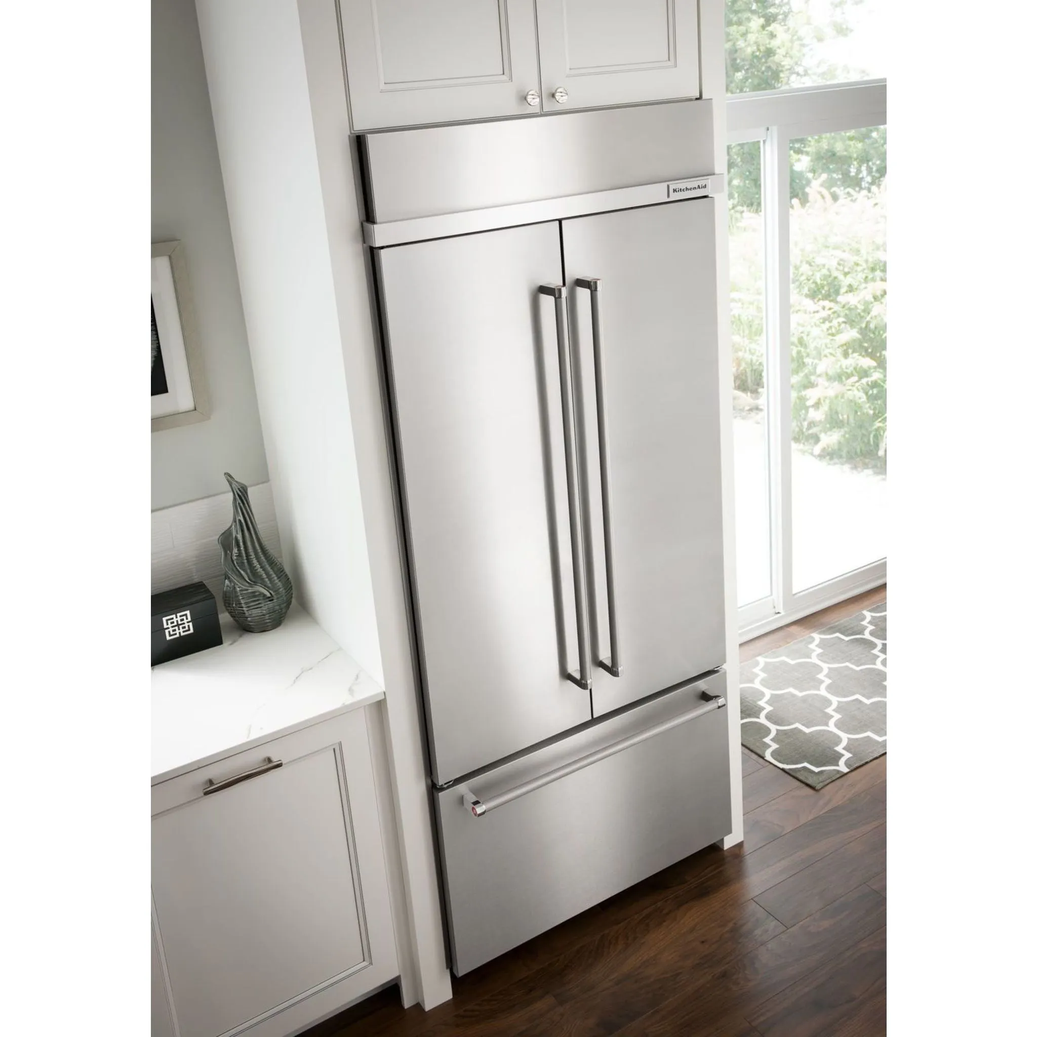 KitchenAid French Door Fridge (KBFN506ESS) - Stainless Steel