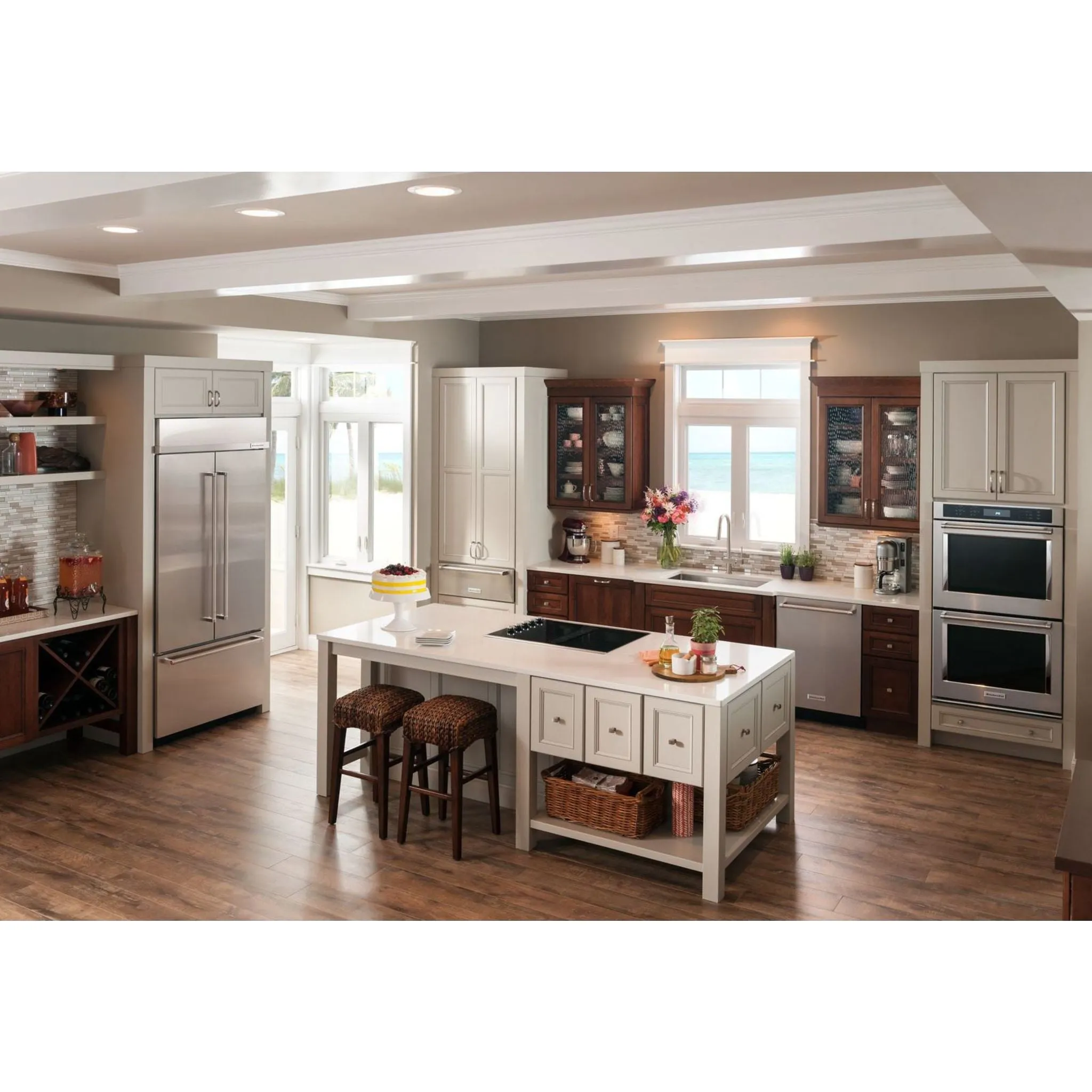 KitchenAid French Door Fridge (KBFN506ESS) - Stainless Steel