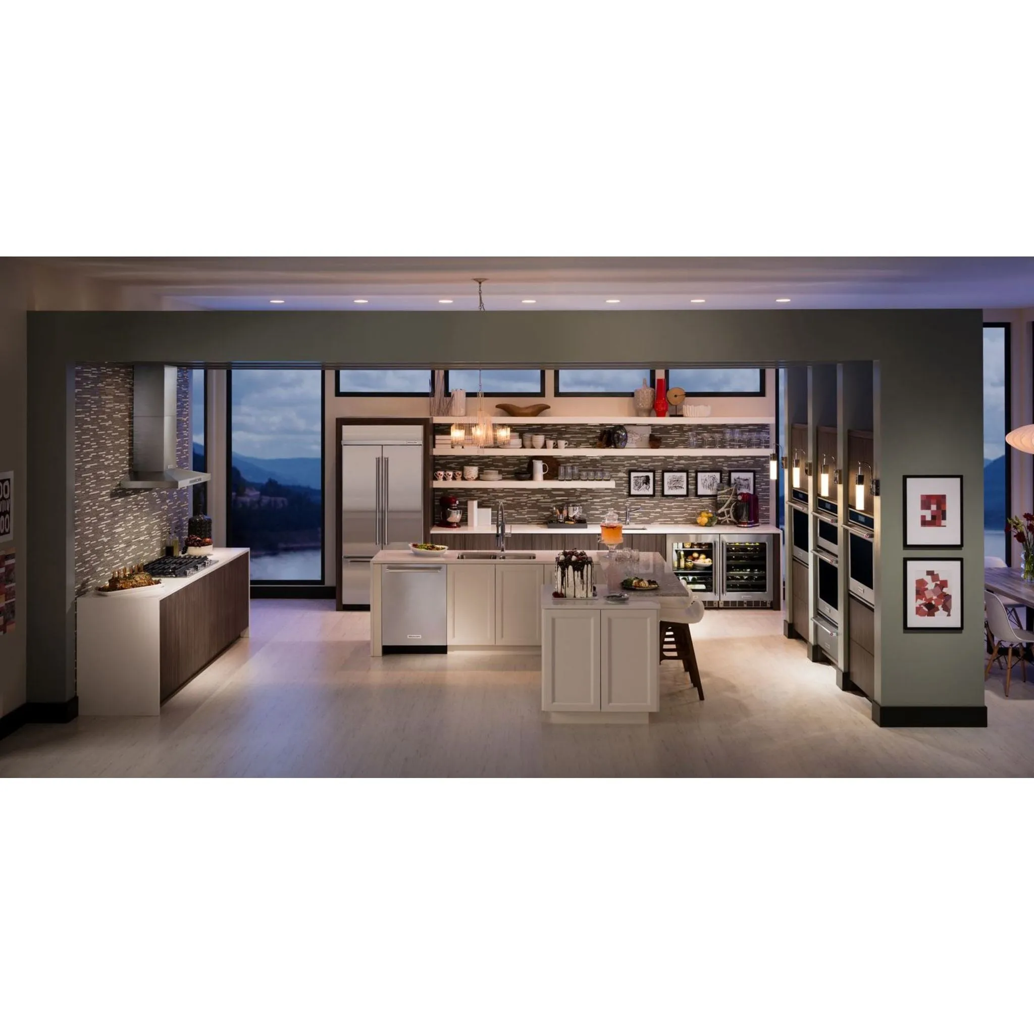 KitchenAid French Door Fridge (KBFN506ESS) - Stainless Steel