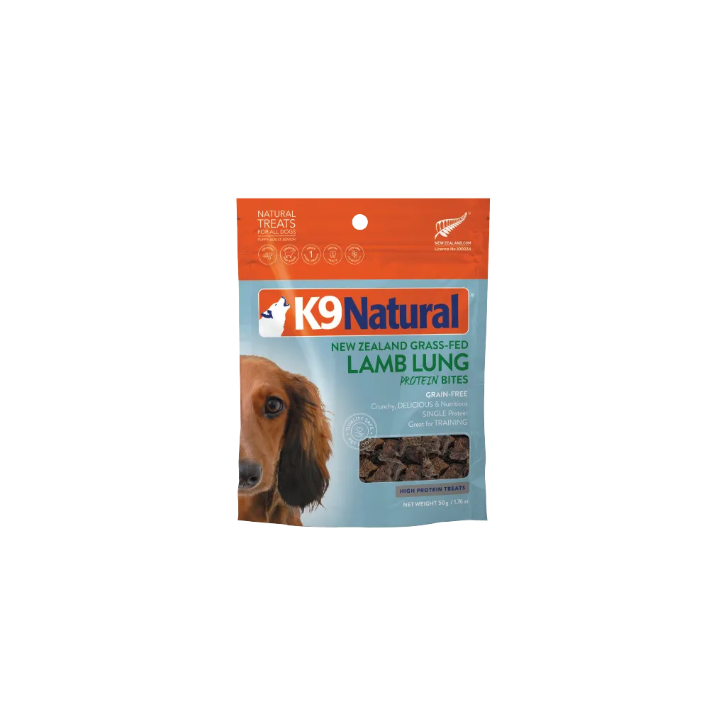 Lamb Lung Protein Bites Dog Treats