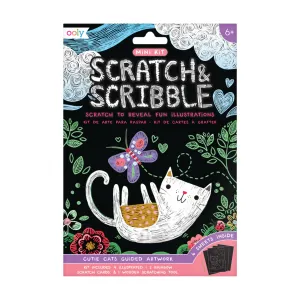 Mini Scratch & Scribble - Cutie Cats by OOLY