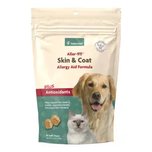 NaturVet Aller-911® Skin & Coat Soft Chews