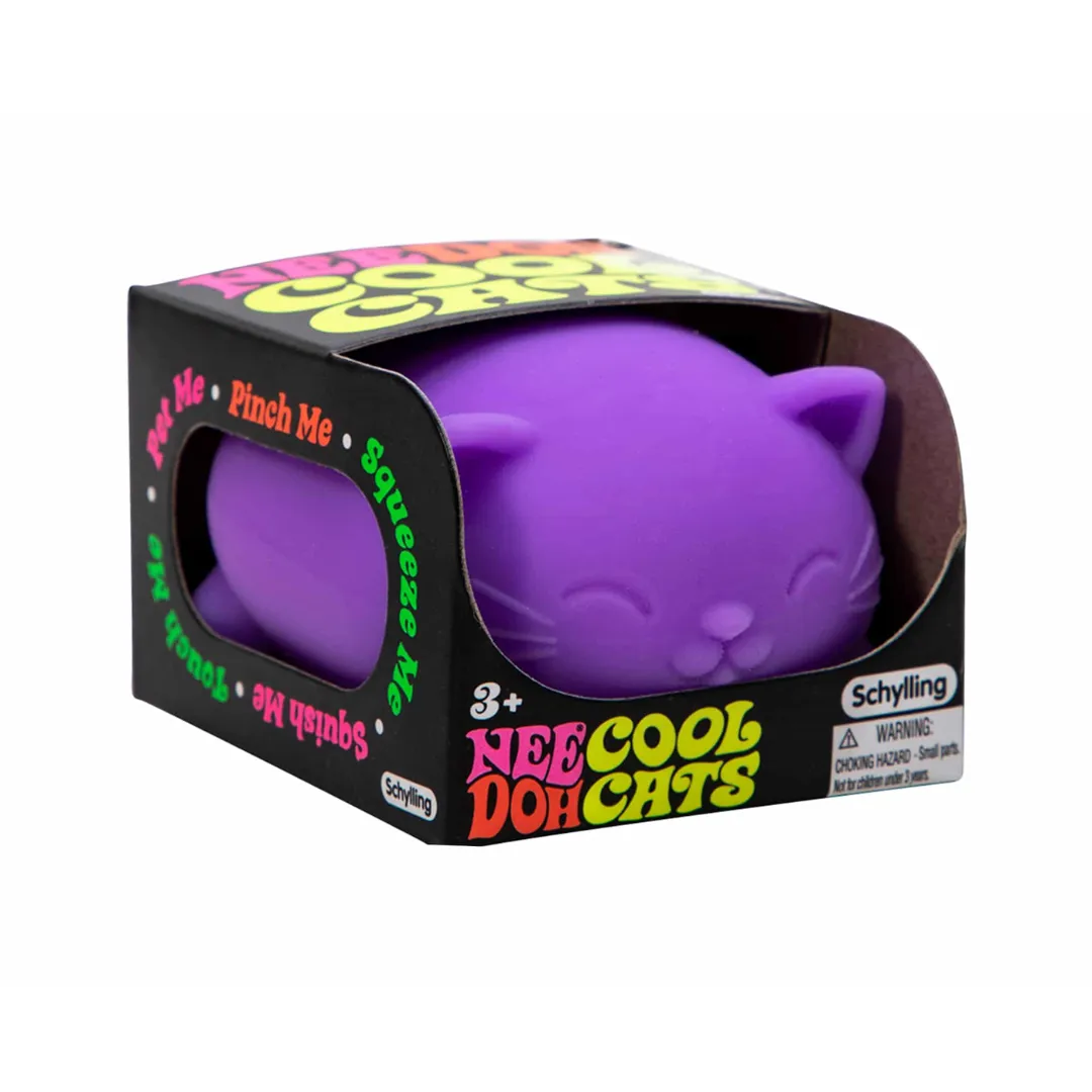 NeeDoh Cool Cats (1 Unit Assorted) by Schylling