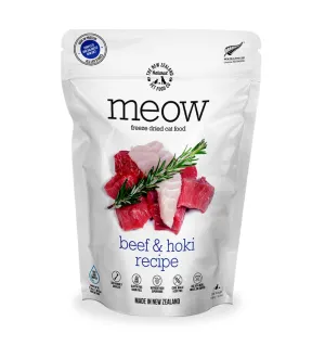 New Zealand Natural Meow Beef Hoki Freeze-Dried 9.9oz