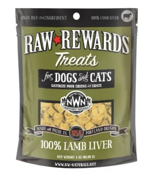 Northwest Naturals Freeze Dried Lamb Liver Cat & Dog Treats