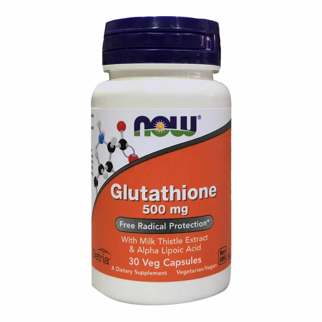 Now Glutathione 500mg 30 veg caps