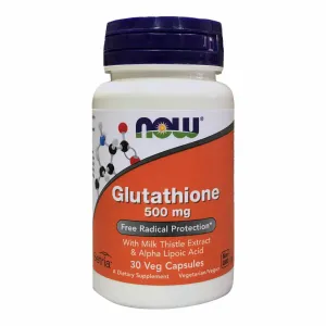 Now Glutathione 500mg 30 veg caps