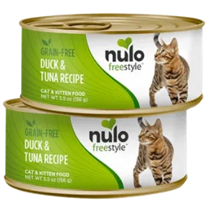 Nulo Freestyle Grain-Free Duck & Tuna Recipe Wet Cat Food, 5.5 oz