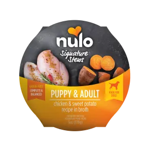 Nulo Signature Stews Grain-Free Chicken & Sweet Potato In Broth Recipe 6-oz, Wet Dog Food