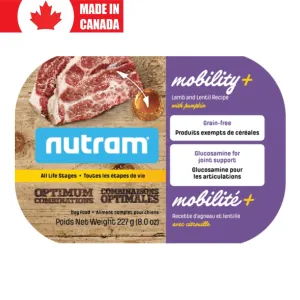 Nutram Optimum Combinations Mobility  Lamb & Lentil Dog Wet Food