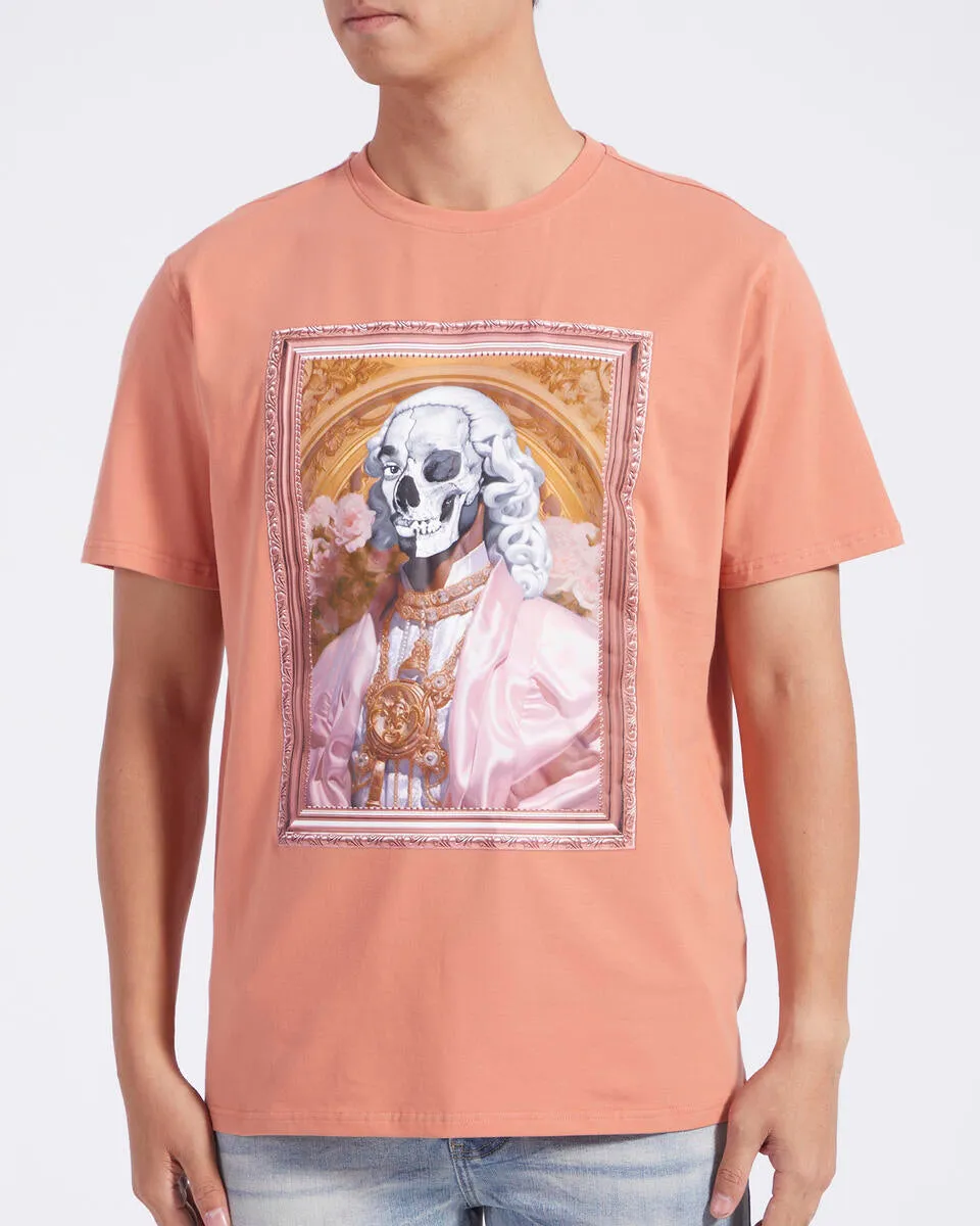 Old School Dog Tee - Salmon