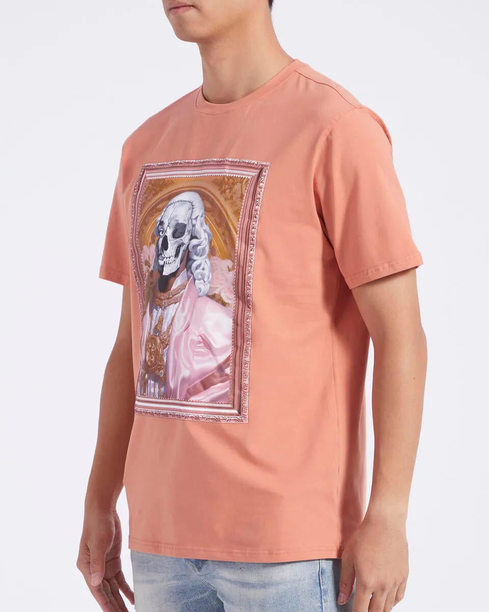 Old School Dog Tee - Salmon