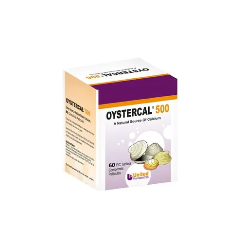 Oystercal Tablet 500 Mg 60 PC