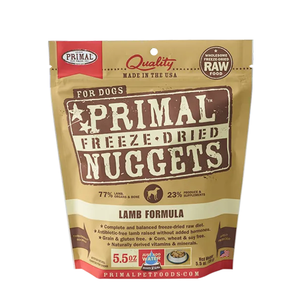 Primal Dog Freeze Dried Lamb