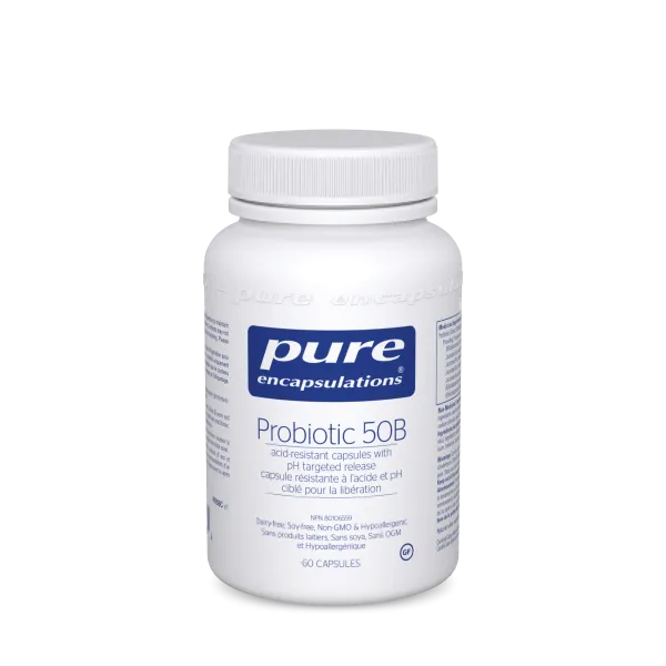 Pure Encapsulations Probiotic 50 Billion (Dairy Free) 60 Capsules