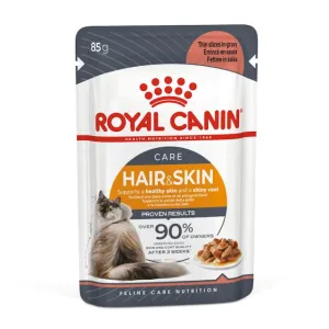 Royal Canin Cat Hair and Skin Care Gravy Adult Wet Food Pouch 85g^^^