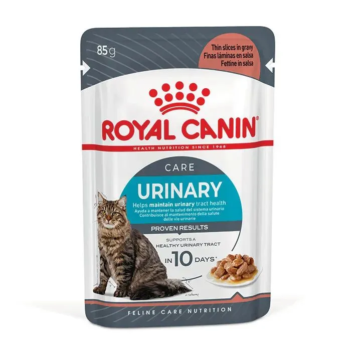 Royal Canin Cat Urinary Care with Gravy Adut Wet Food Pouches 85g x 12