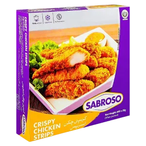 SABROSO CRISPY CHICKEN STRIPS 600G