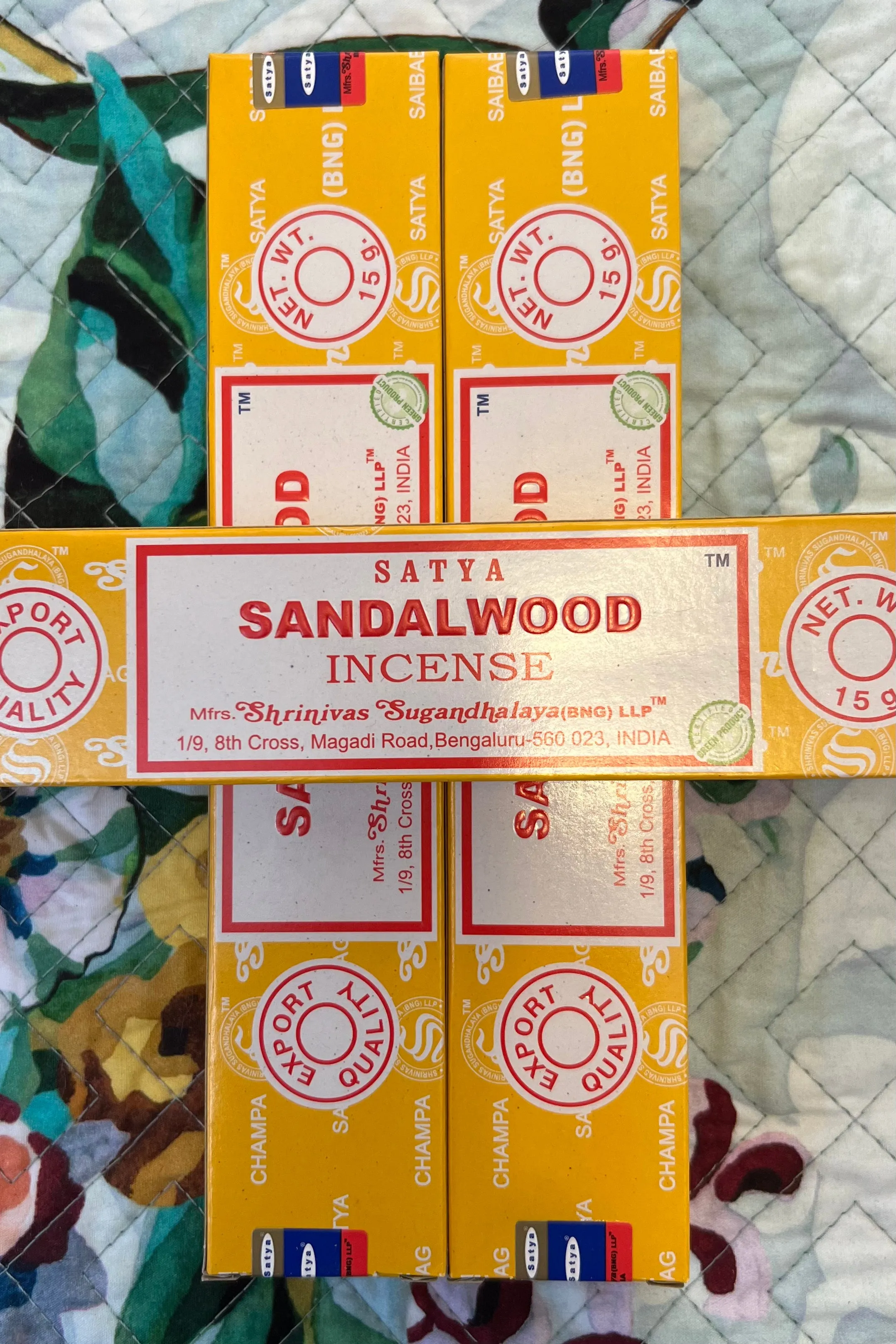 SANDALWOOD INCENSE X 3