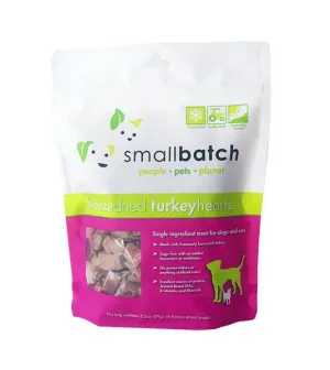 Small Batch Freeze Dried Turkey Hearts 3.5 oz.