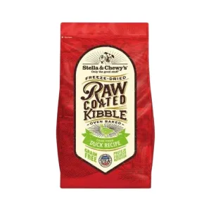 Stella & Chewy's - Freeze Dried Raw Coated Kibble - Oven Baked (Cage-Free Duck Recipe)