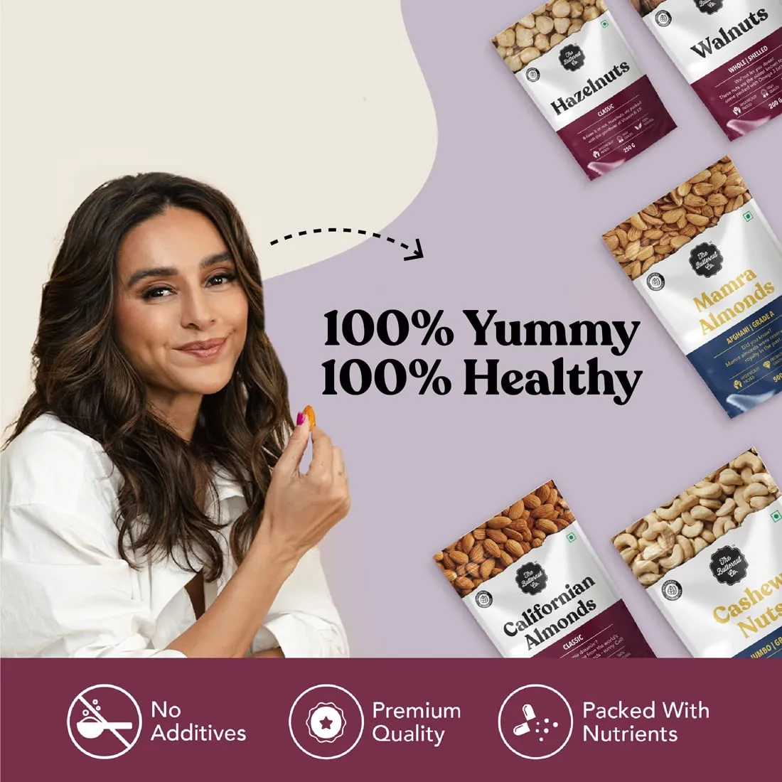 The Butternut Co. Roasted & Salted Californian Pistachios With Shell 250g | 100% Natural High Protein & High Fiber | Gluten Free | Whole Pista Nuts