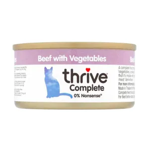 Thrive Cat Tin - Beef with Vegetables