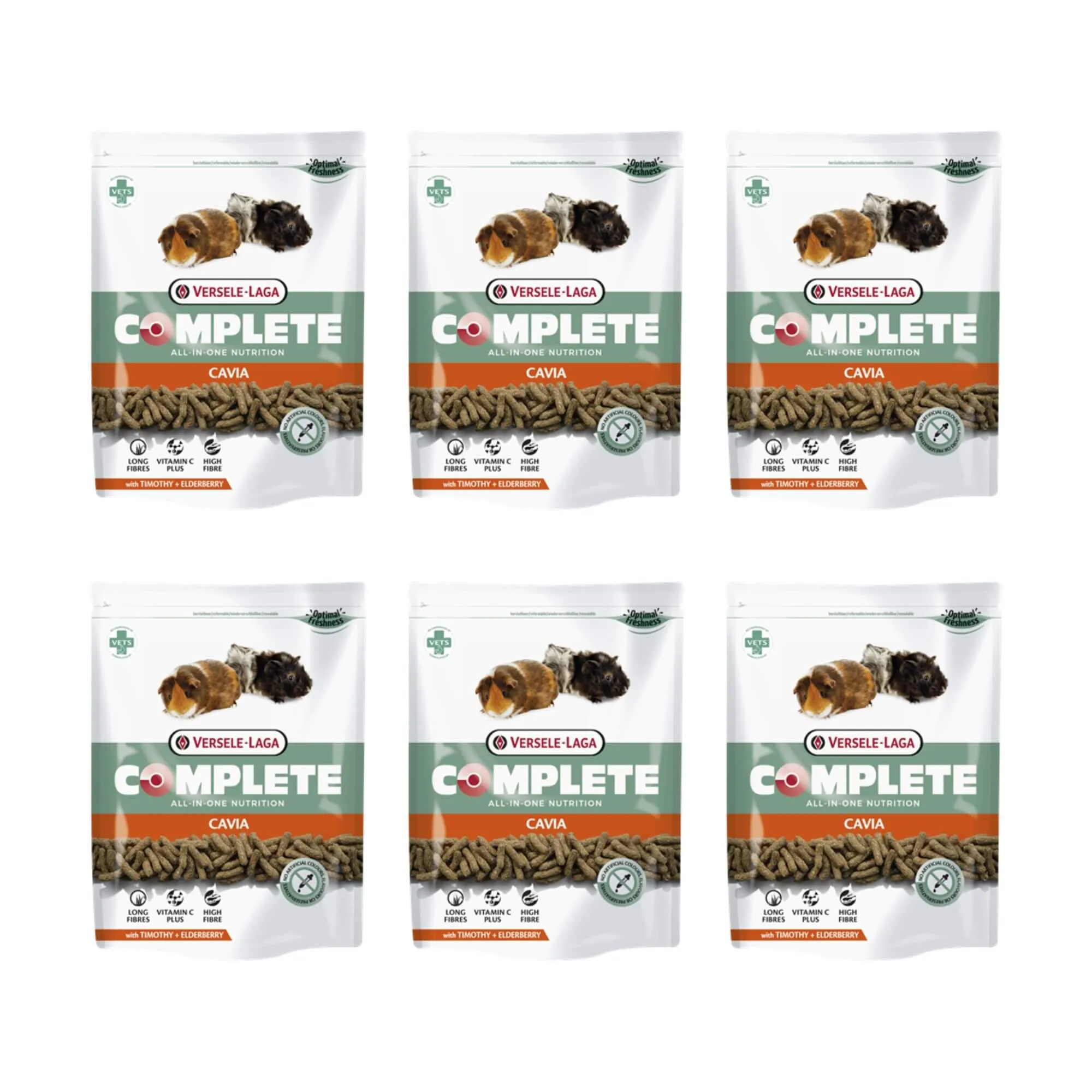 Versele Laga Complete Cavia Guinea Pig Food 6 x 500g