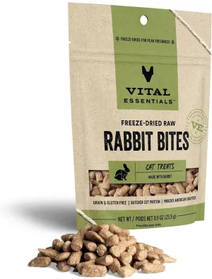 Vital Essentials Cat Freeze Dried Rabbit .9 oz.