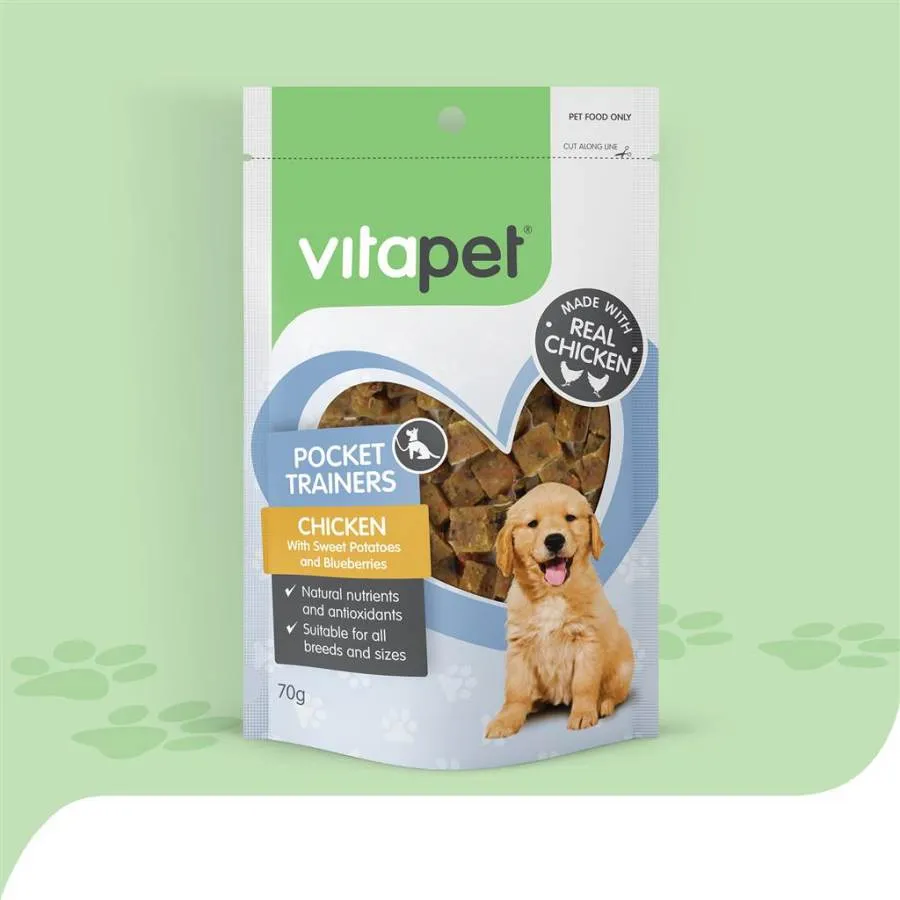 Vitapet Pocket Trainers Dog Treat 70g