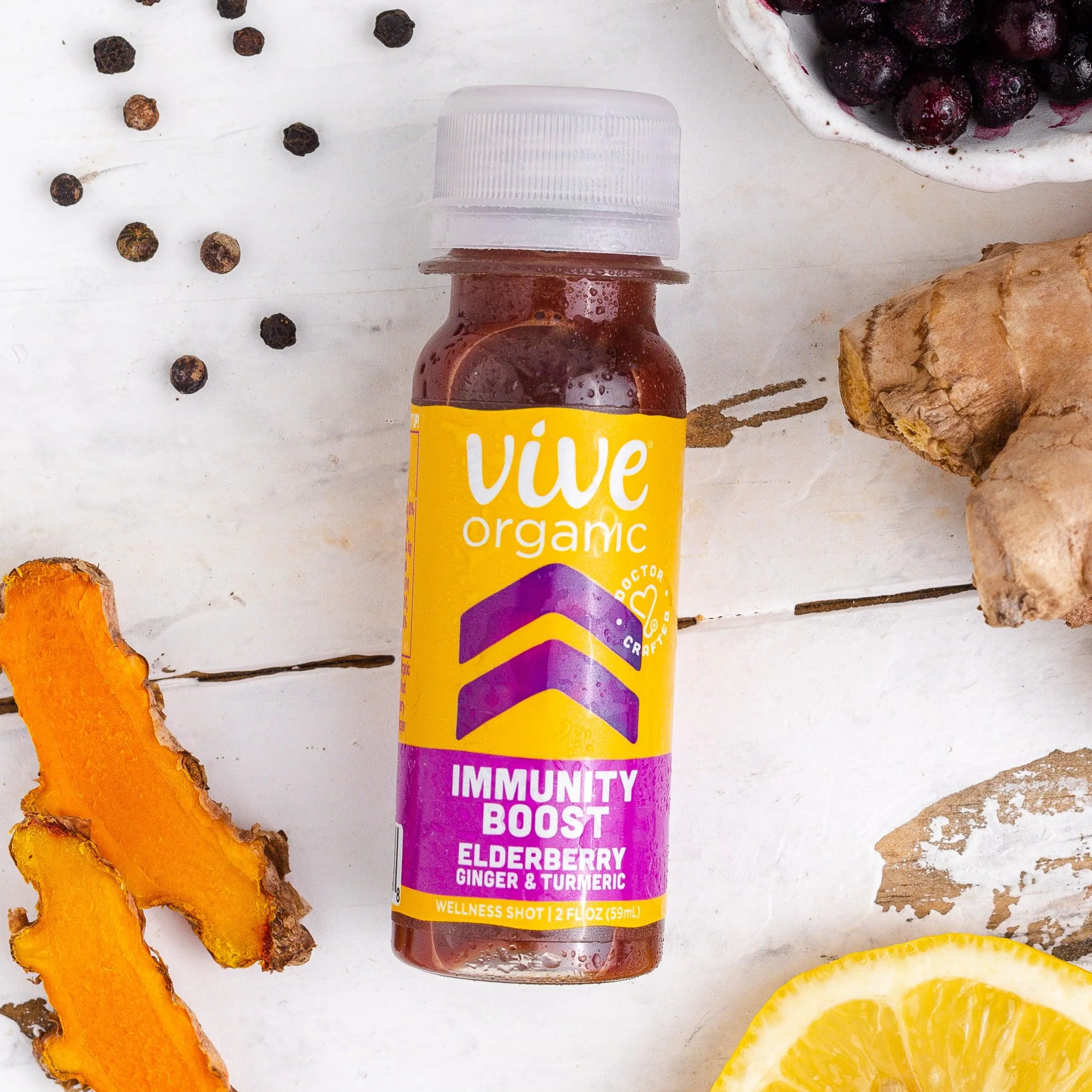 Vive Organic - Immunity Boost Shot, 2oz | Assorted Flavors