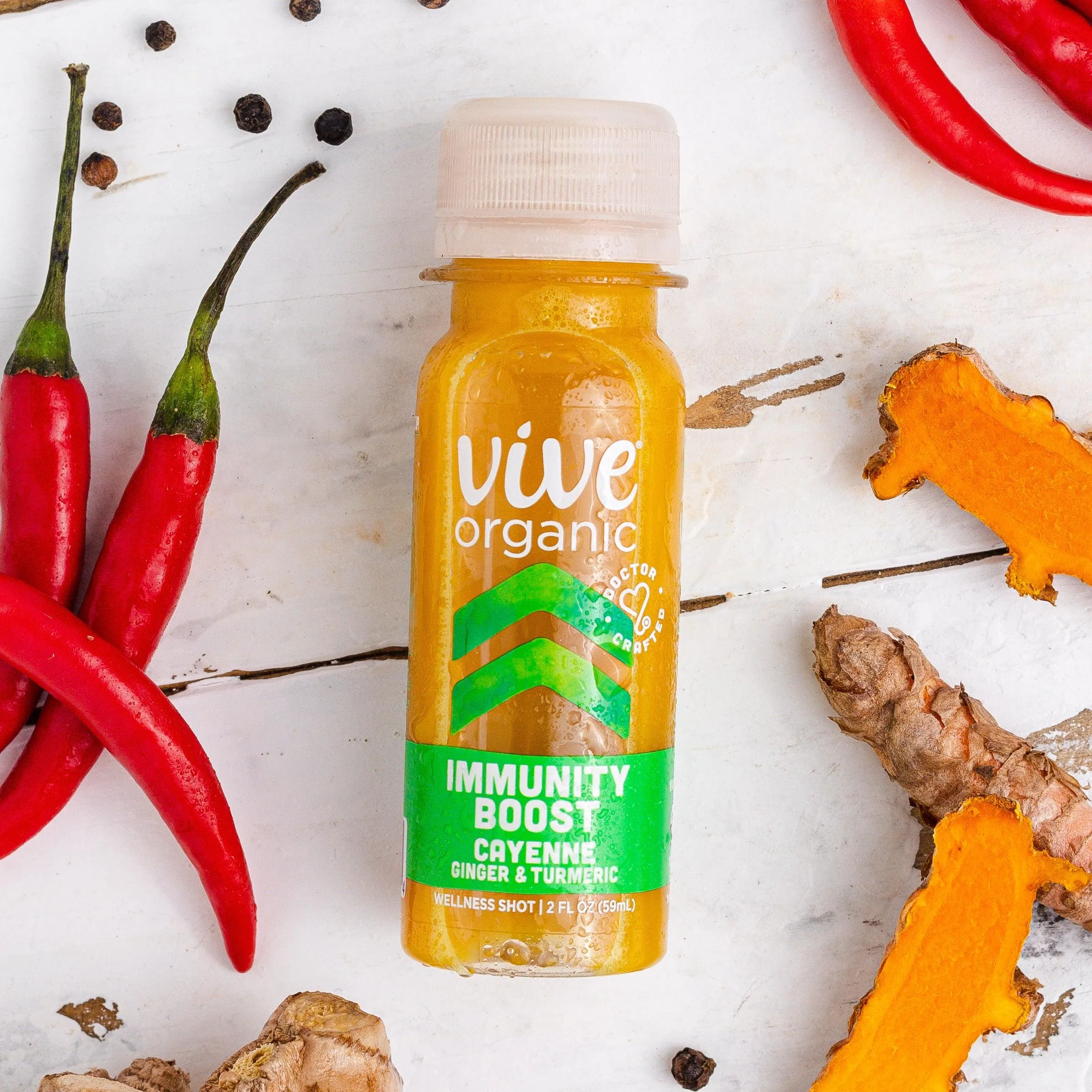 Vive Organic - Immunity Boost Shot, 2oz | Assorted Flavors