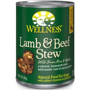 Wellness Lamb & Beef Stew Wet Dog Food