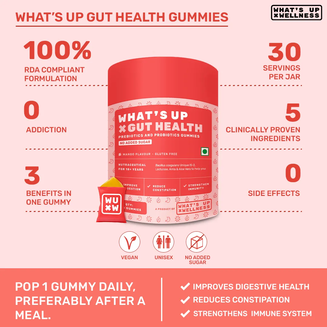 What's Up Gut Health Gummies